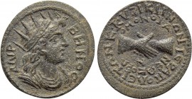 PHRYGIA. Hierapolis. Pseudo-autonomous. Time of Philip I 'the Arab' (244-249). Ae. Homonoia issue with Cyzicus.