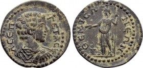 PHRYGIA. Themisonium. Geta (Caesar, 198-207). Ae.