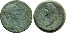 CILICIA. Anazarbus. Domitian with Domitia (81-96). Ae.