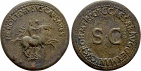 NERO & DRUSUS (Died 31 and 33, respectively). Dupondius. Rome. Struck under Caligula.