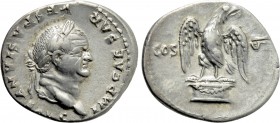 VESPASIAN (69-79). Denarius. Rome.