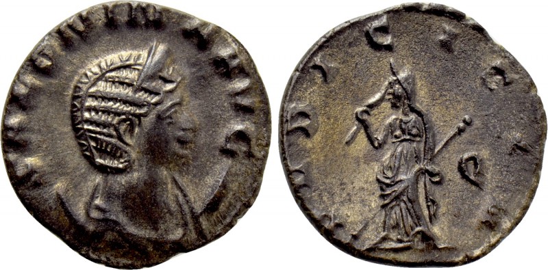 SALONINA (Augusta, 254-268). Antoninianus. Rome. 

Obv: SALONINA AVG. 
Draped...