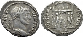 DIOCLETIAN (284-305). Argenteus. Likely imitating Rome.