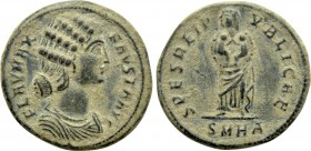 FAUSTA (Augusta, 324-326). Follis. Heraclea.