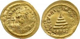 TIBERIUS II CONSTANTINE (578-582). GOLD Solidus. Constantinople.