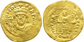 PHOCAS (602-610). GOLD Solidus. Thessalonica