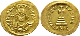 HERACLIUS (610-641). GOLD Solidus. Constantinople.