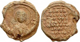 BYZANTINE LEAD SEALS. Euthymios Karabitziotes (exactor, kritos of the Hippodrome and in Seleukeia, curator, and anagrapheus of Tarsos (Circa 1060-1080...