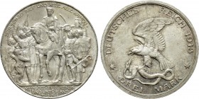 GERMANY. Preußen. Wilhelm II (1888-1918). 3 Mark (1913). Berlin. Commemorating the 100th anniversary of the victory over the French.