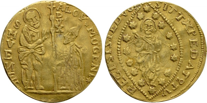 ITALY. Venice. Alvise III Mocenigo (1722-1732). GOLD "2 Zecchino." 20th century ...