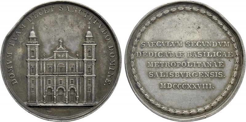 AUSTRIA. Salzburg. Medal (1828). Commemorating the 200th Anniversary of the Salz...