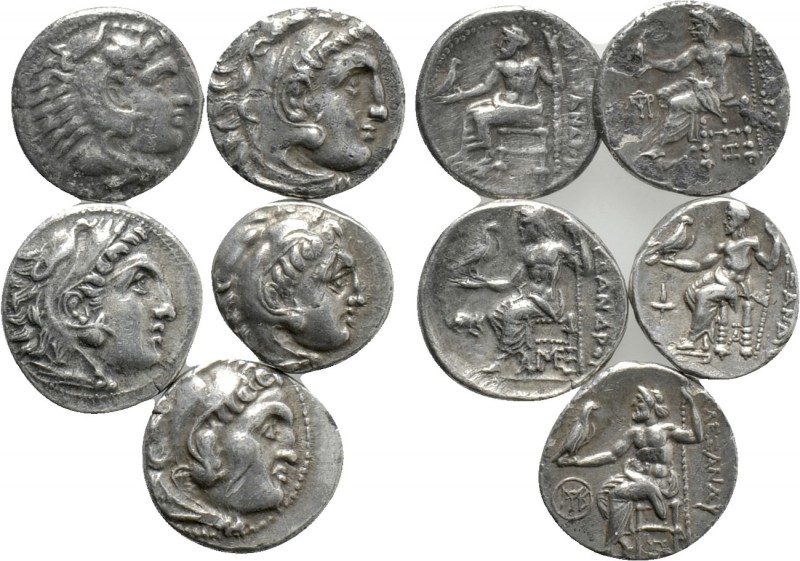 5 Drachms of Alexander III the Great. 

Obv: .
Rev: .

. 

Condition: See...