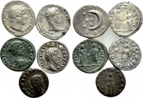 5 rare Roman coins.