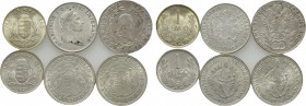 6 Hungarian / Austrian Coins.