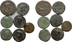 7 Coins of the Julian / Claudian Dynasy.