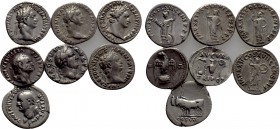 7 Denari of the Flavians.