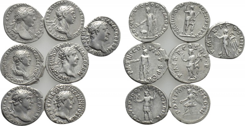 7 Denari of Trajan. 

Obv: .
Rev: .

. 

Condition: See picture.

Weigh...