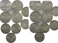 8 Austrian Silver Coins.