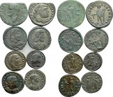 8 Roman Coins; including Agrippa.