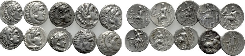 10 Drachms of Alexander the Great. 

Obv: .
Rev: .

. 

Condition: See pi...