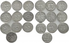 10 Medieval Coins.