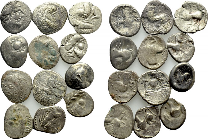 12 Celtic Tetradrachms. 

Obv: .
Rev: .

. 

Condition: See picture.

W...