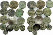14 Byzantine Coins.