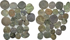 25 medieval and modern Italian coins.