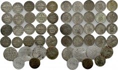 27 German Coins of the 17th to the 19th Century.