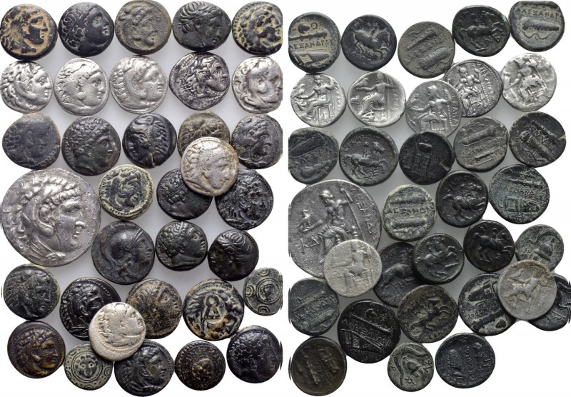 34 Coins of the Macedonian and Thracian Kings.

Obv: .
Rev: .

.

Conditi...