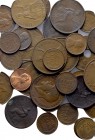 35 British and US Coins.