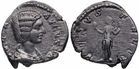 196-211 dC. Julia Domna. Venus. Roma. Denario. Abh. Ag. EBC-. Est.50.