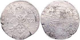 1632. Felipe IV (1621-1665). Bruselas. Patagon. MBC+. Est.140.