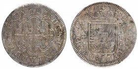 1723. Felipe V (1700-1746). Madrid. 2 reales. Ag. EBC / EBC-. Est.40.
