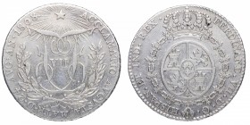 1808. Fernando VII (1808-1833). Madrid. Proclamación. 2 reales. Ag. Ligerísimamente alabeada. EBC/ EBC-. Est.40.