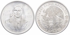 1978. México. 100 Pesos. Ag. SC. Est.25.