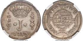 Jose I 150 Reis 1753-B VF35 NGC, Bahia mint, KM177, LMB-202. Generally well struck and expressing clearly outlined detail throughout.

HID09801242017
...