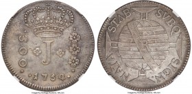 Jose I 300 Reis 1754-R AU53 NGC, Rio de Janeiro mint, KM186, LMB-261. A standout example, finer than most survivors of the wider type, with gleaming l...