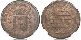João Prince Regent 640 Reis 1813-M XF40 NGC, Minas Gerais mint, KM256.3, LMB-436. A highly pleasing selection of this better mint for the type, its ap...
