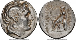 THRACIAN KINGDOM. Lysimachus (305-281 BC). AR tetradrachm (29mm, 17.01 gm, 1h). NGC AU 5/5 - 4/5. Lifetime issue of Uncertain Mint in Thrace, ca. 297-...