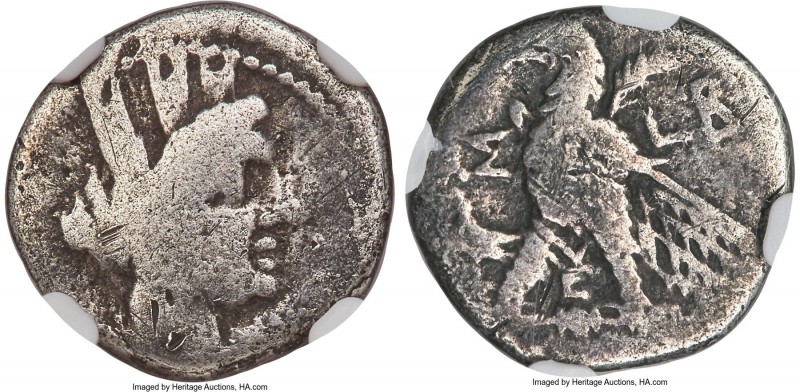 JUDAEA. Philistia (Palestine) Ascalon. 2nd-1st centuries BC. AR drachm (15mm, 3....