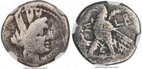 JUDAEA. Philistia (Palestine) Ascalon. 2nd-1st centuries BC. AR drachm (15mm, 3.15 gm, 1h). NGC Good 4/5 - 4/5. Ptolemaic Autonomous Issue, dated Year...