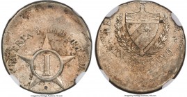 Republic Mint Error - Struck 30% Off-Center Centavo ND (1915-1938) AU Details (Corrosion) NGC, Philadelphia mint, KM9.1. A visually intriguing mint er...