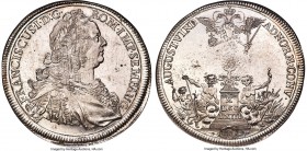 Augsburg. Free City Taler 1763-FAH MS64 Prooflike NGC, KM180, Dav-1928. With the name and titles of Franz I. Carefully struck and fully frosted, with ...