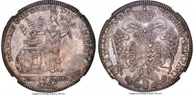 Nürnberg. Free City Taler 1765 SS-GNR MS64 NGC, KM347, Dav-2490. Struck for the Peace of Hubertusburg. Decorated in a well-balanced and slightly silty...