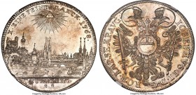 Nürnberg. Free City Taler 1768-SR MS63 Prooflike NGC, Nürnberg mint, KM350, Dav-2494. With the name and titles of Joseph II. A glittering piece that e...