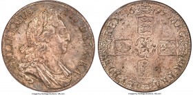 William III Crown 1695 MS63 NGC, KM486, S-3470, ESC-991 (prev. ESC-87). OCTAVO edge. A classic Crown type, known to come plagued by shallowness of eng...