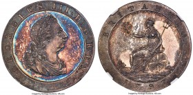 George III silver Proof Restrike 1/2 Penny 1797-SOHO PR63 NGC, Soho mint, KM-PnB64, Peck-1163 (VR). Struck on 3mm flan. By W.J. Taylor after Küchler. ...