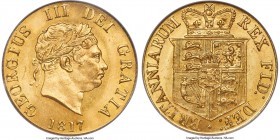 George III gold 1/2 Sovereign 1817 MS66 PCGS, KM673, S-3786, Marsh-400. Astonishingly fresh and remarkably well-preserved, that such a piece has been ...