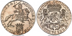 Utrecht. Provincial Ducaton (Silver Rider) 1794 MS63 PCGS, KM92.1, Dav-1832. An exceptionally clean specimen from an iconic issue, proudly displaying ...